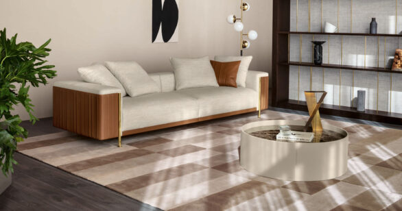 01_Trussardi Casa_Deven sofa, Monny side table