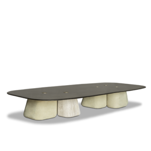 Fany_SmallTable_210_NabuckLichen_BronzeColor_3-4_R