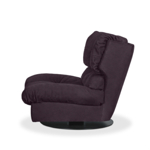 Milano_Armchair_KashmirPrune_Fianco_R