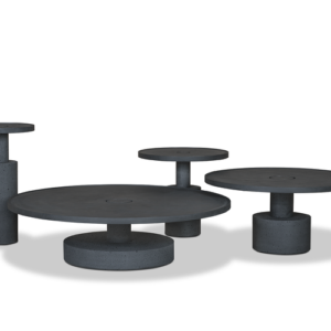 Pilar_SmallTable_Composition_CharcoalGrey_Fronte_R